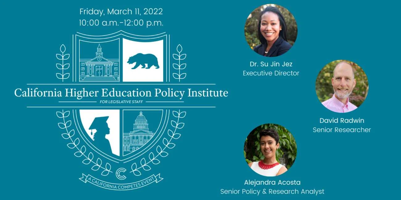 California higher education policy institute